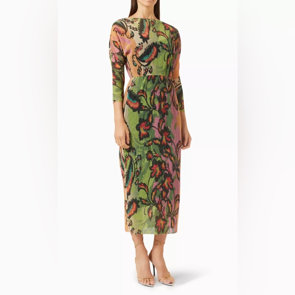Never Fully Dressed Plisse Dress